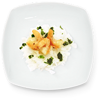 Arroz con camarones