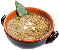 Lenteja cocida