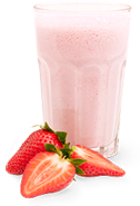 Licuado de fresa
