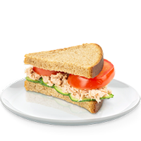 Sándwich de atún