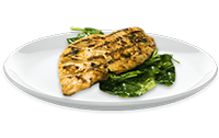 Pollo con albahca