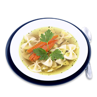 Sopa de moño